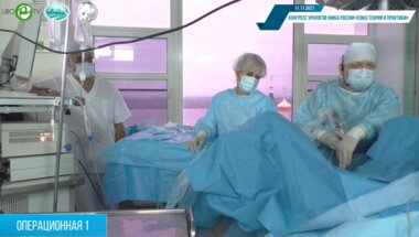 Бактимиров Р.Г. - Ретроградная уротеропиелоскопия и дробление камня с помощью лазера