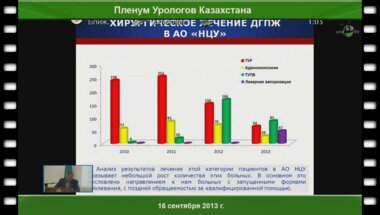 Алчинбаев М.К. «Малоинвазивные технологии лечения инфравезикальной обструкции в Республике Казахстан»