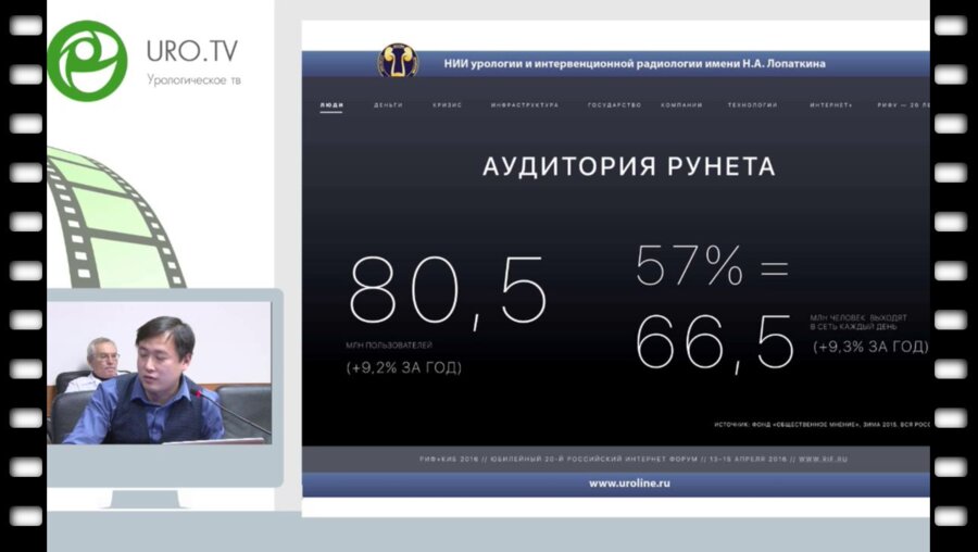 Цой А.А. - mHealth – персональный мониторинг физиологических функций организма – новый подход к диагностике, скринингу и оценке результатов лечения в урологии
