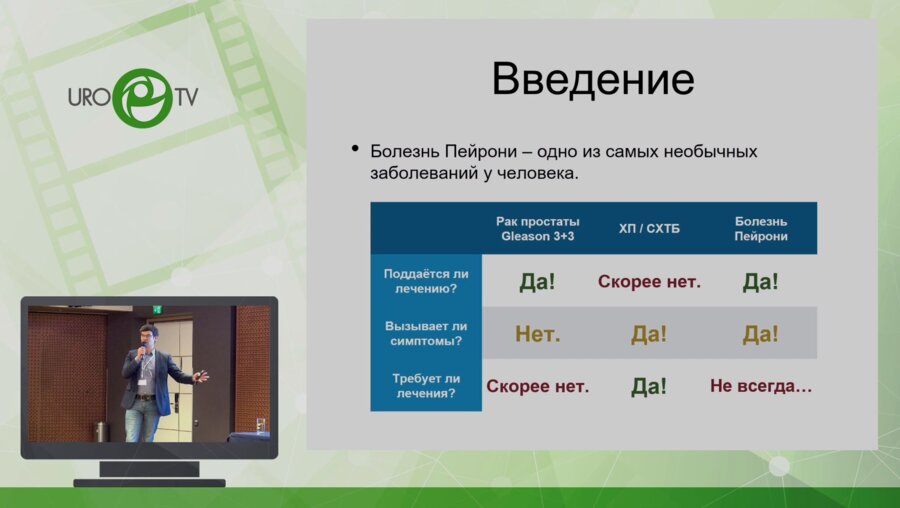Шатылко Т.В. - Хирургическое лечение болезни Пейрони