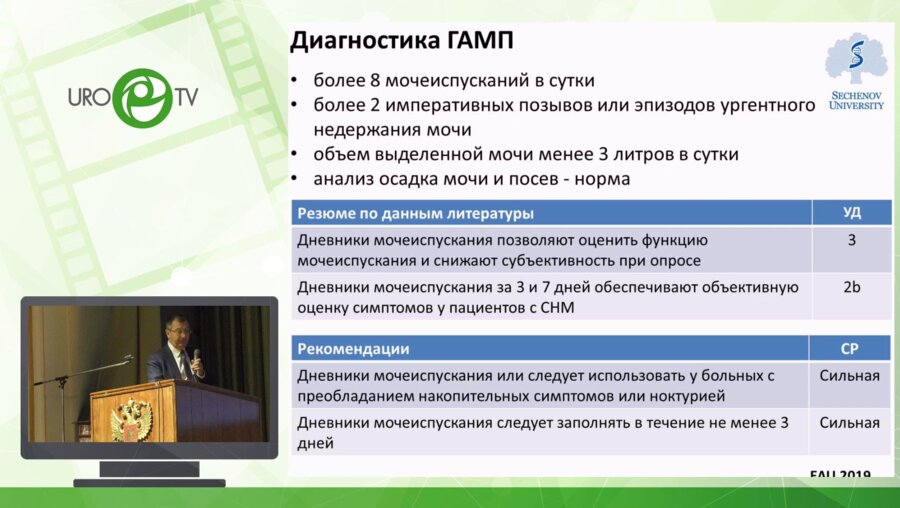 Цариченко Д.Г. - Подходы к выбору медикаментозной терапии ГАМП