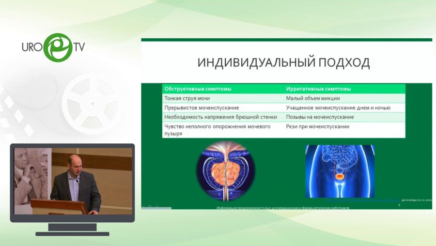 Ергаков Д.В. - Практические алгоритмы терапии СНМП у различных групп пациентов