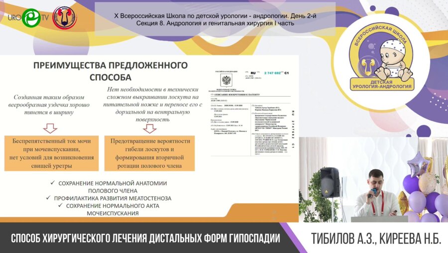 Секция 8. Андрология и генитальная хирургия I часть