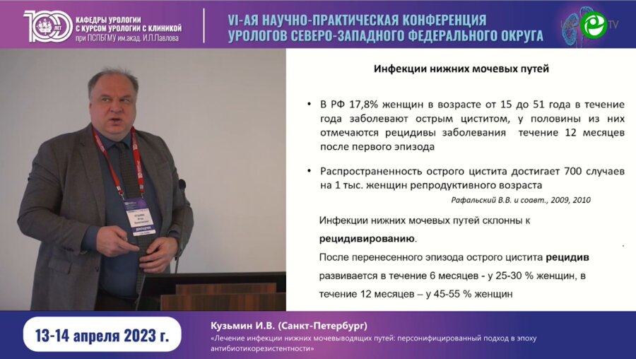 Кузьмин И.В. - Лечение ИНМП. Персонифицированный подход в эпоху антибиотикорезистентности