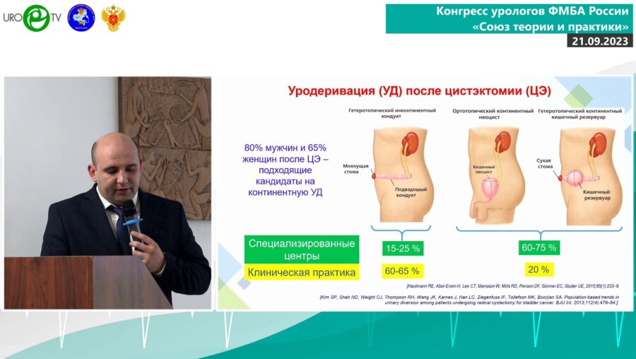 Сенин С.И. - Клапан Kock при континентной кожной уродеривации (ККУД) - накопленый опыт и перспективы
