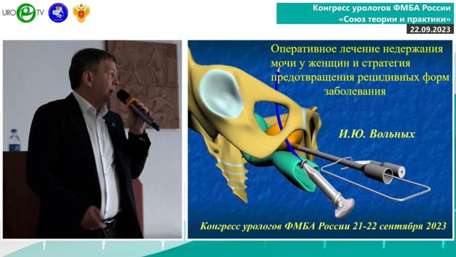Вольных И.Ю. - Оперативное лечение недержания мочи у женщин и стратегия преодоления рецидивных форм заболевания