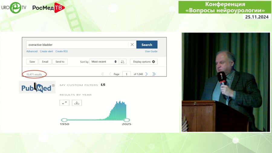 Кузьмин И.В. - Гиперактивный мочевой пузырь у женщин. 10-летняя динамика клинических и уродинамических показателей