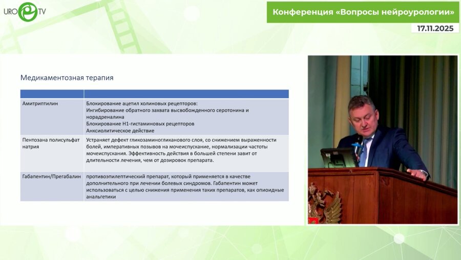 Салюков Р.В. - Внутрипузырная терапия интерстициального цистита