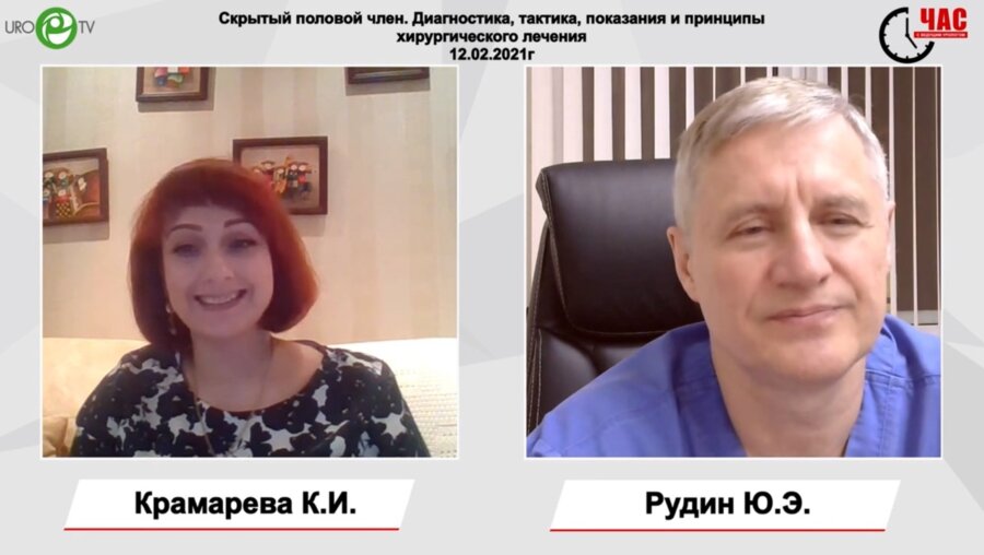 Рудин Ю.Э. - Скрытый половой член. Диагностика, тактика, показания и принципы хирургического лечения