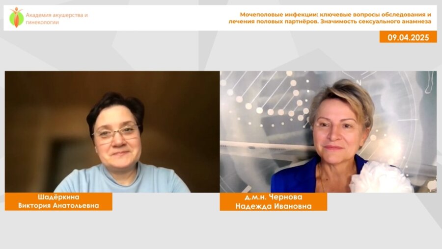 Чернова Н.И., Шадёркина В.А. - Мочеполовые инфекции: ключевые вопросы обследования и лечения половых партнёров. Значимость сексуального анамнеза