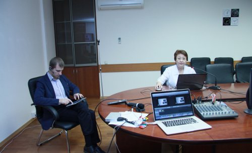 Проведение телемоста между НИИ урологии и урологами Узбекистана